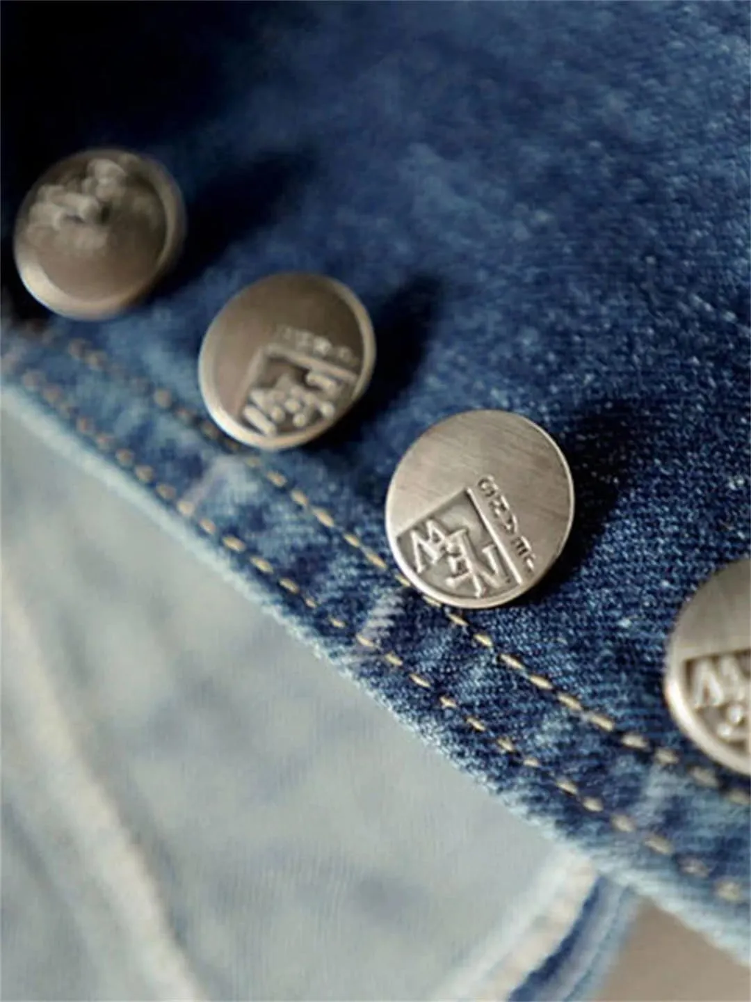Women Denim Vest Jacket Spring Autumn Sleeveless Short Jeans Waistcoats Single-Breasted Tops