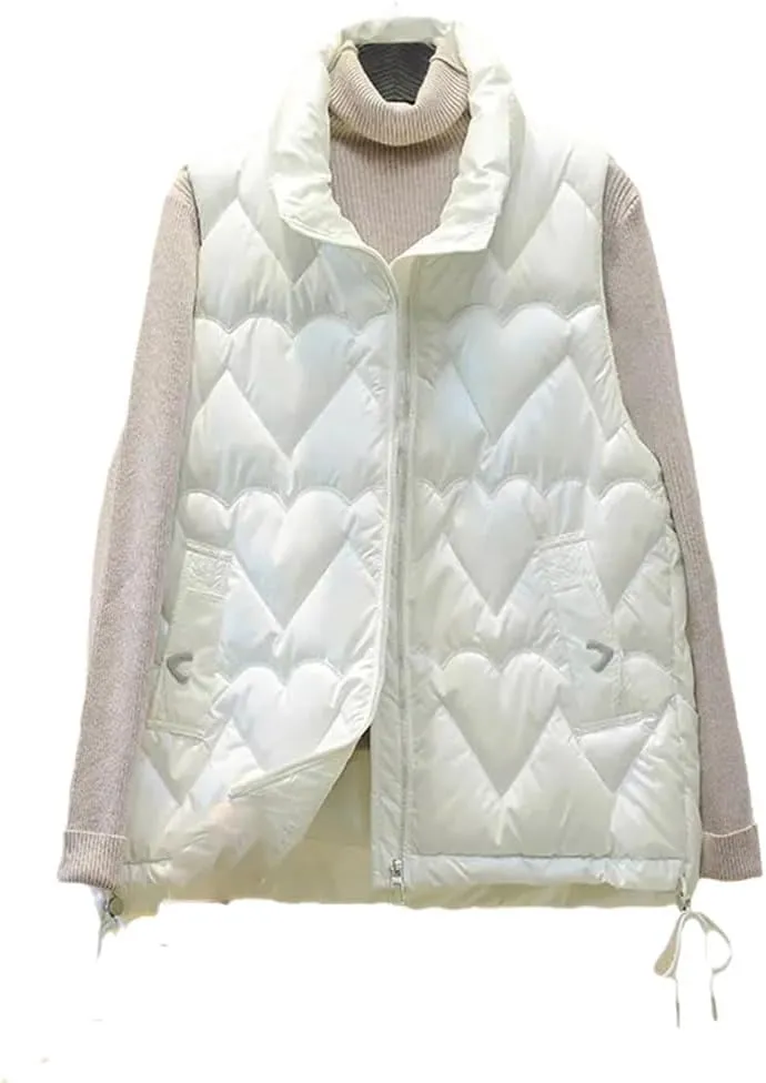 Women Stand Collar Short Bright Color Cotton Padded Jacket Sleeveless Female Autumn Winter Waistcoat Coat Vest