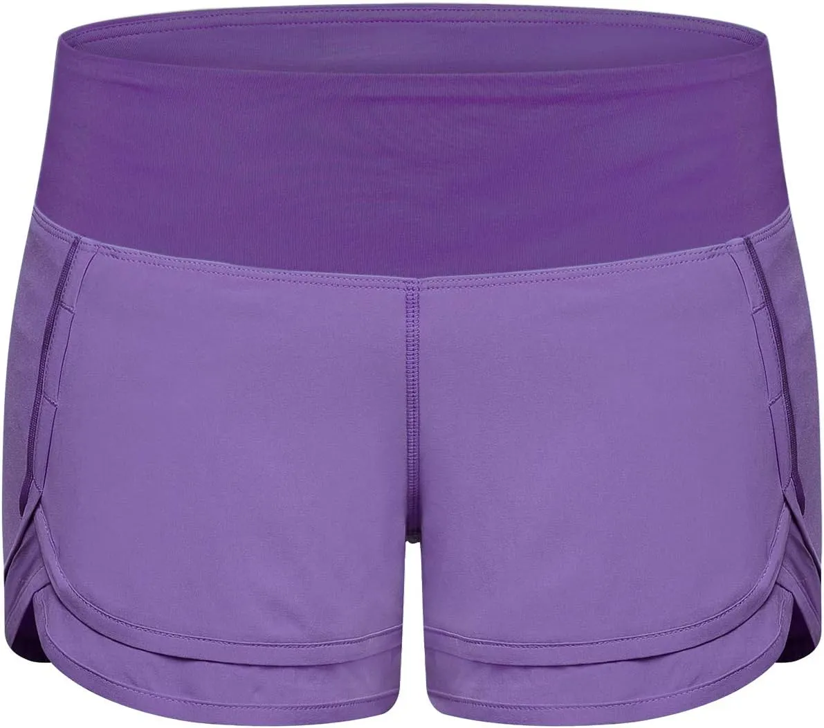 Women Stylish Lightweight Running Workout Volleyball Mesh Liner Shorts