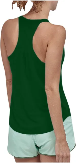 Women Workout Athletic Yoga Shirts Loose Fit Racerback Tank Tops Sleeveless Sports Tennis Shirt Round Neck Summer Top