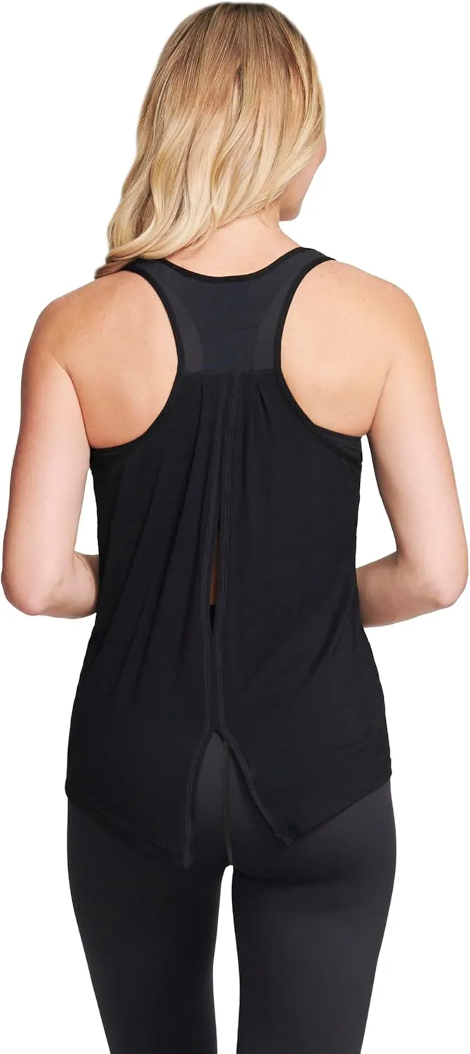 Womens Active Tank Top with Loose Fit Racerback Tank Yoga Workout Top Athletic Sports Tank Top for Women