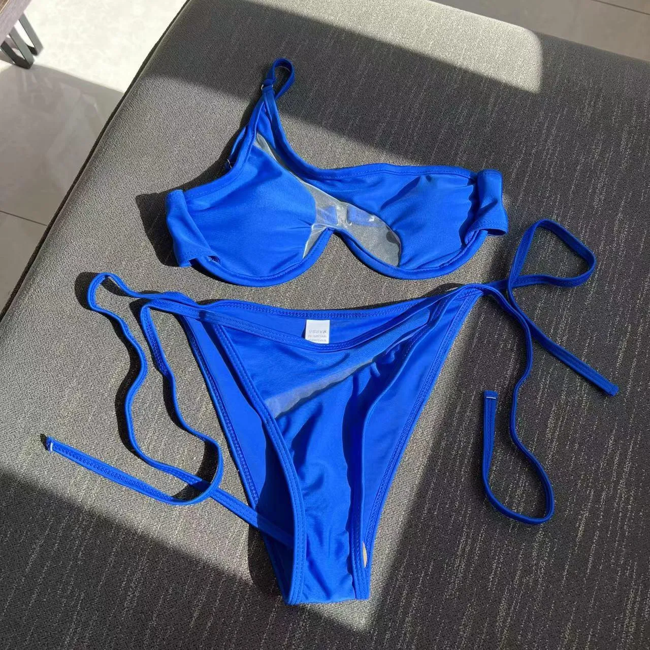 Women's GFIT Lace Cutout Bikini Set - Chic Beachwear Swimwear