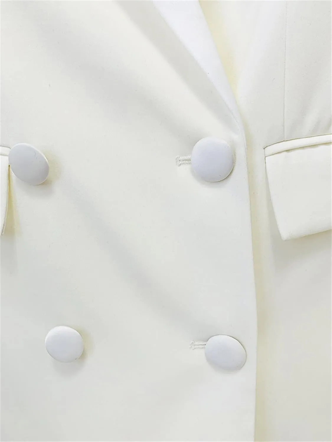 Women's Luxury Outwear Embroidery Flares Diamond Blazer Jackets Long Sleeve Long Blazer Dress Coat