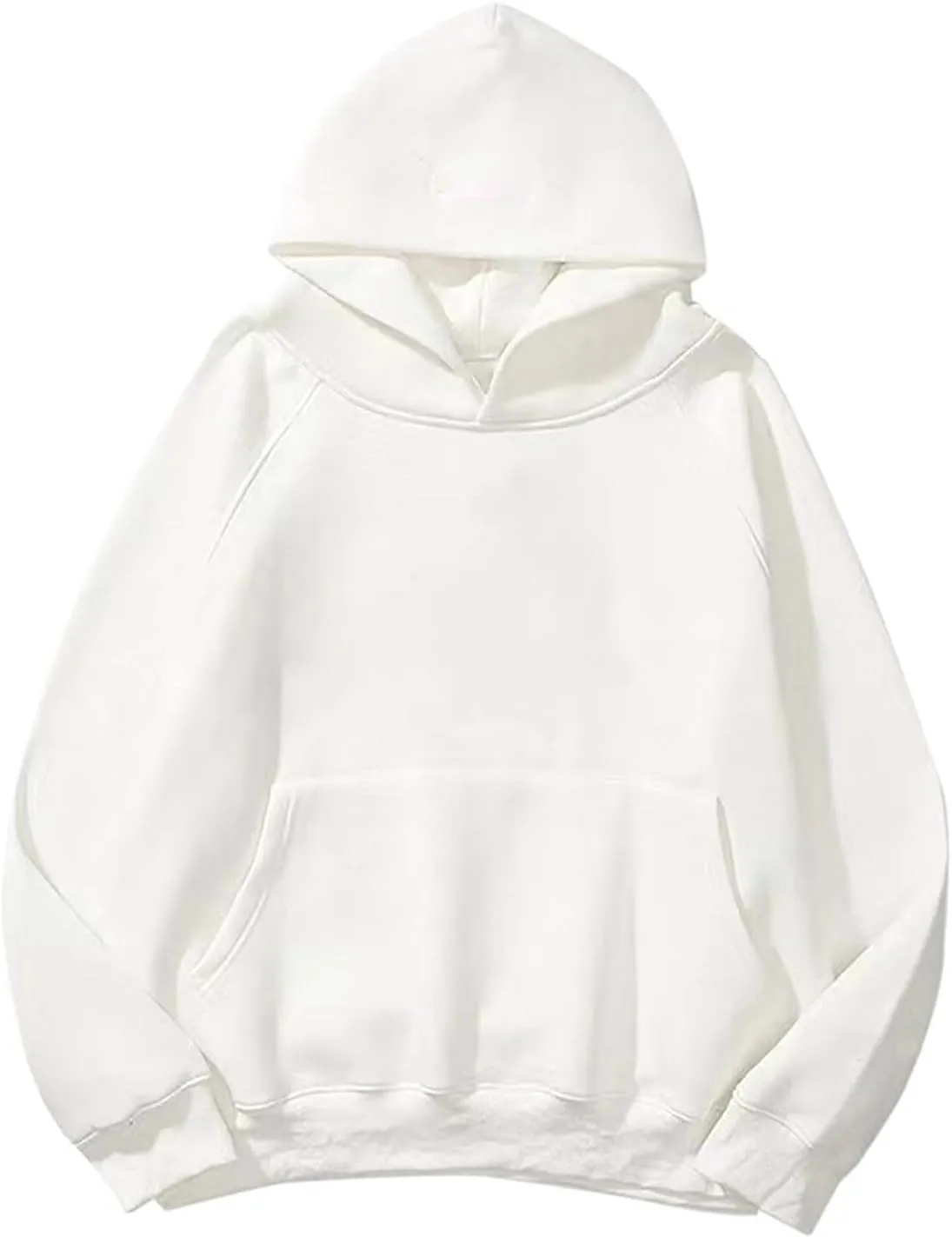 Women's Oversized Hoodie Long Sleeve Pullover Sweater Ribbed Knit Sweatshirt with Pockets 2024 Fall Fashion Outfits