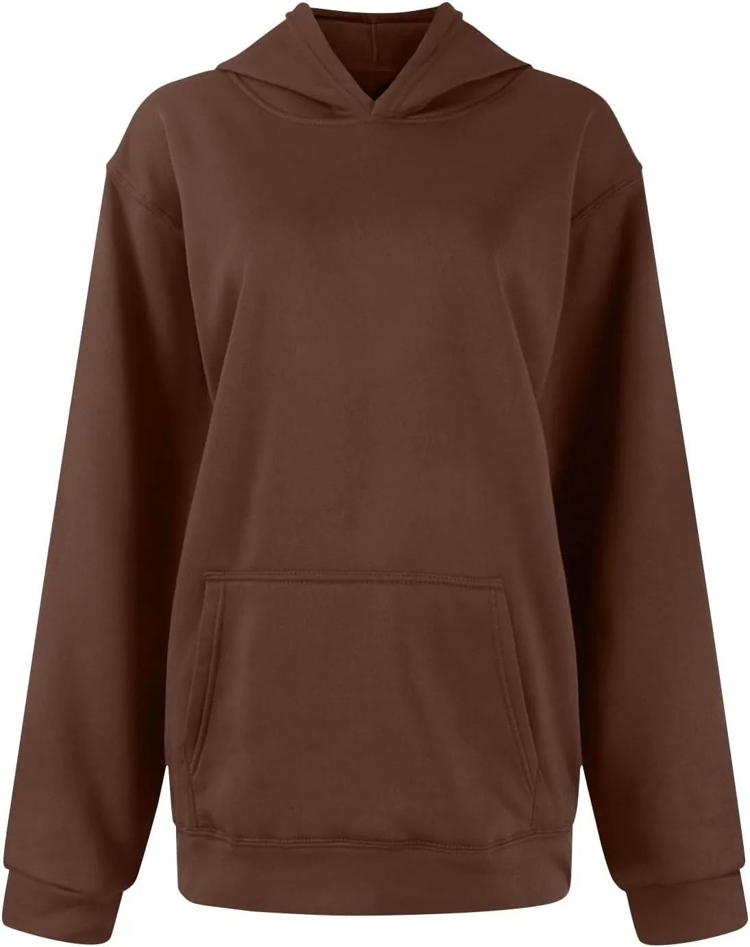 Womens Oversized Hoodies Fleece Sweatshirts Long Sleeve Shirts Pullover Fall Outfits 2024 Fashion Y2k Clothe with Pocket