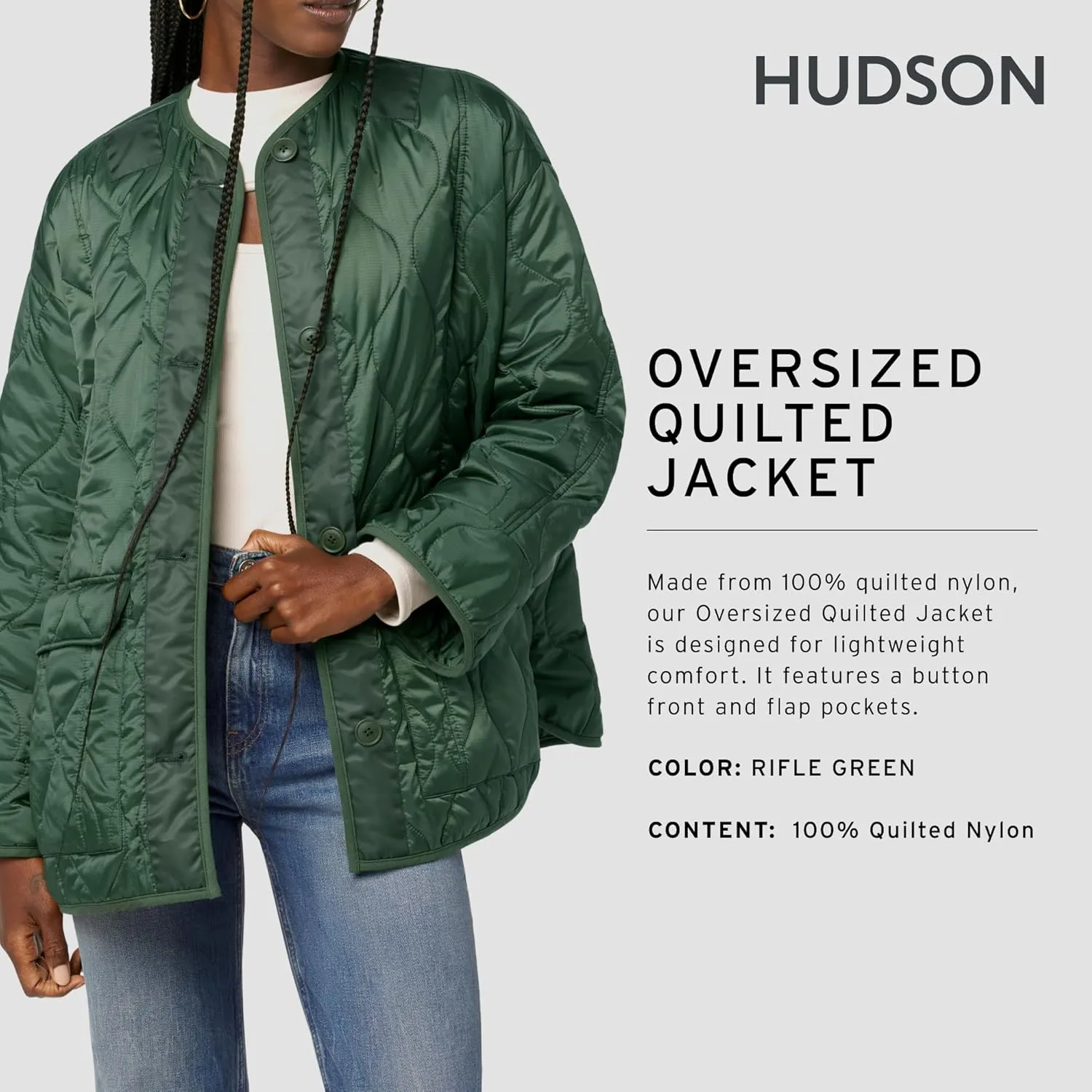 Women's Oversized Quilted Liner