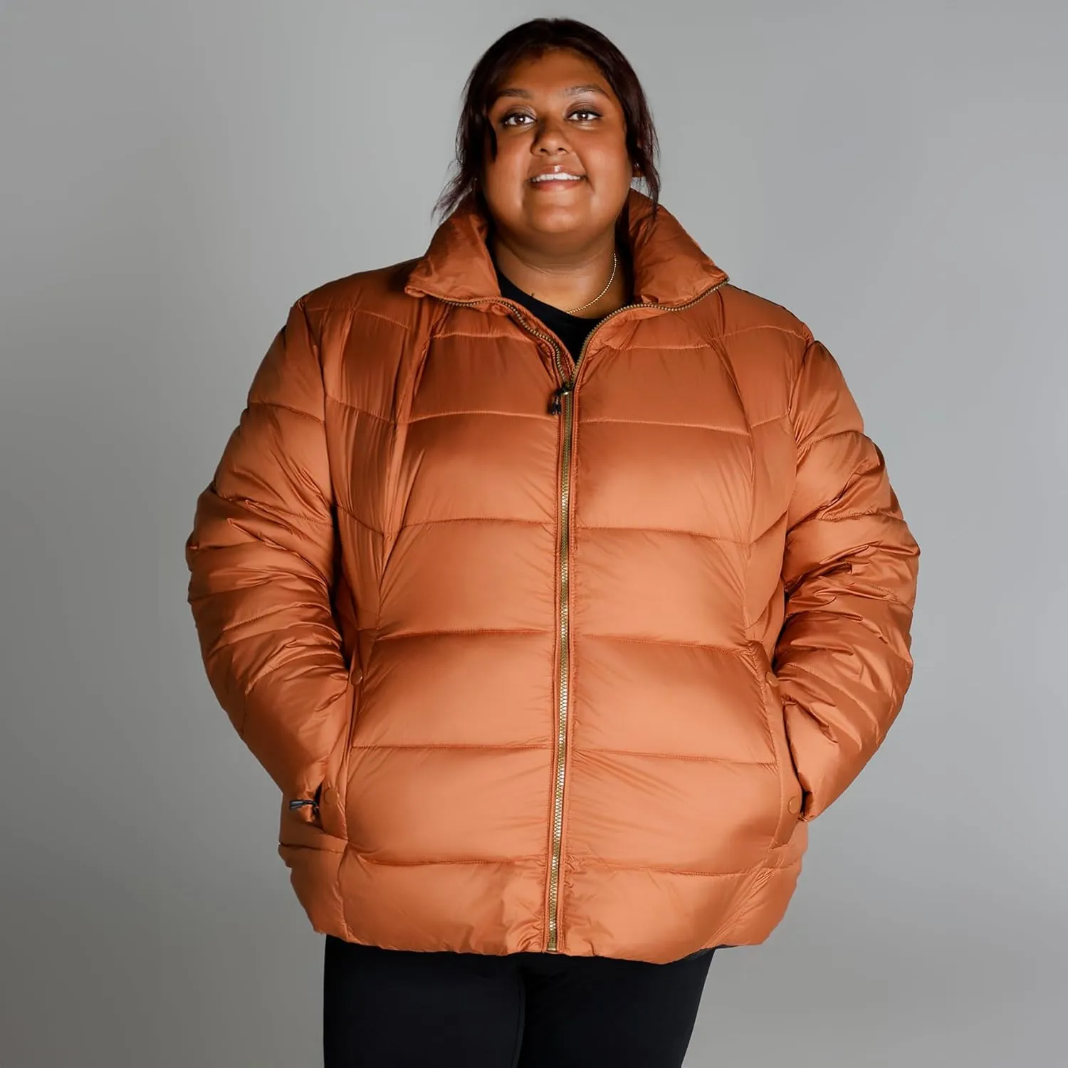 Women's Plus Size 1X-6X Lexington Synthetic Puffy Jacket