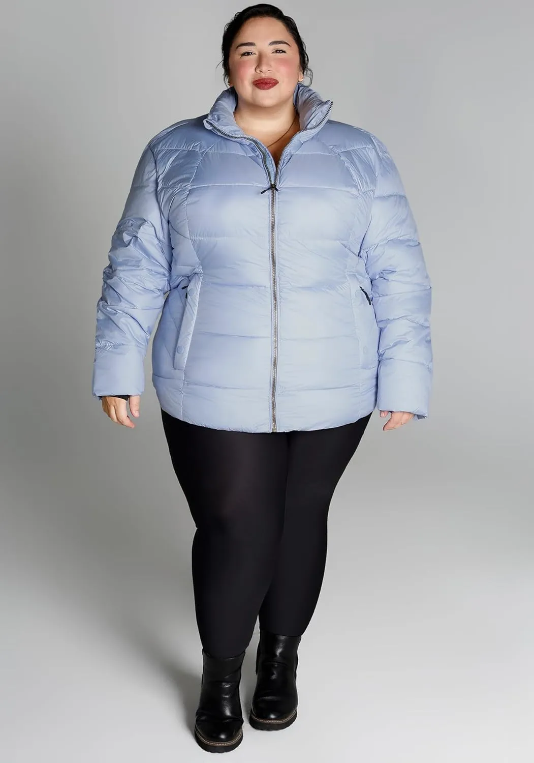 Women's Plus Size 1X-6X Lexington Synthetic Puffy Jacket