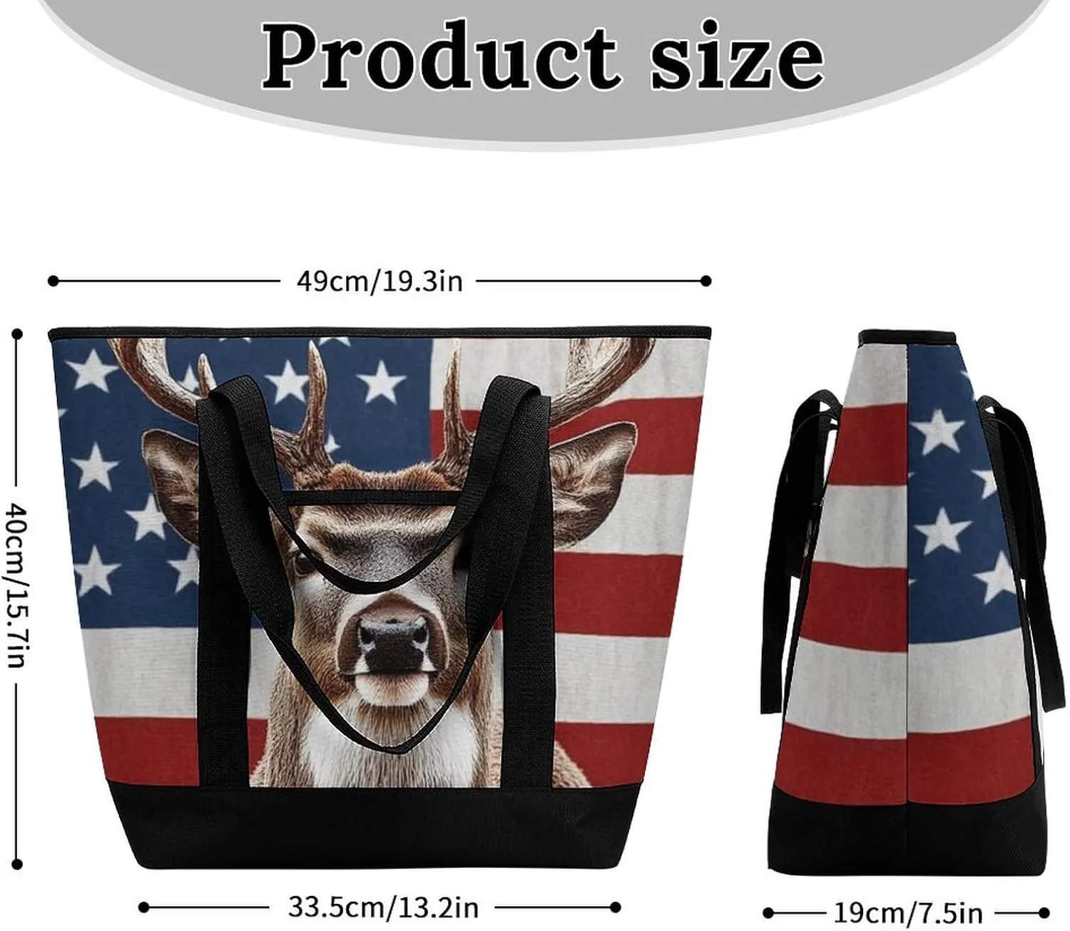Women's Spacious Thermal Shoulder Bag Stylish Insulated Shopping Tote