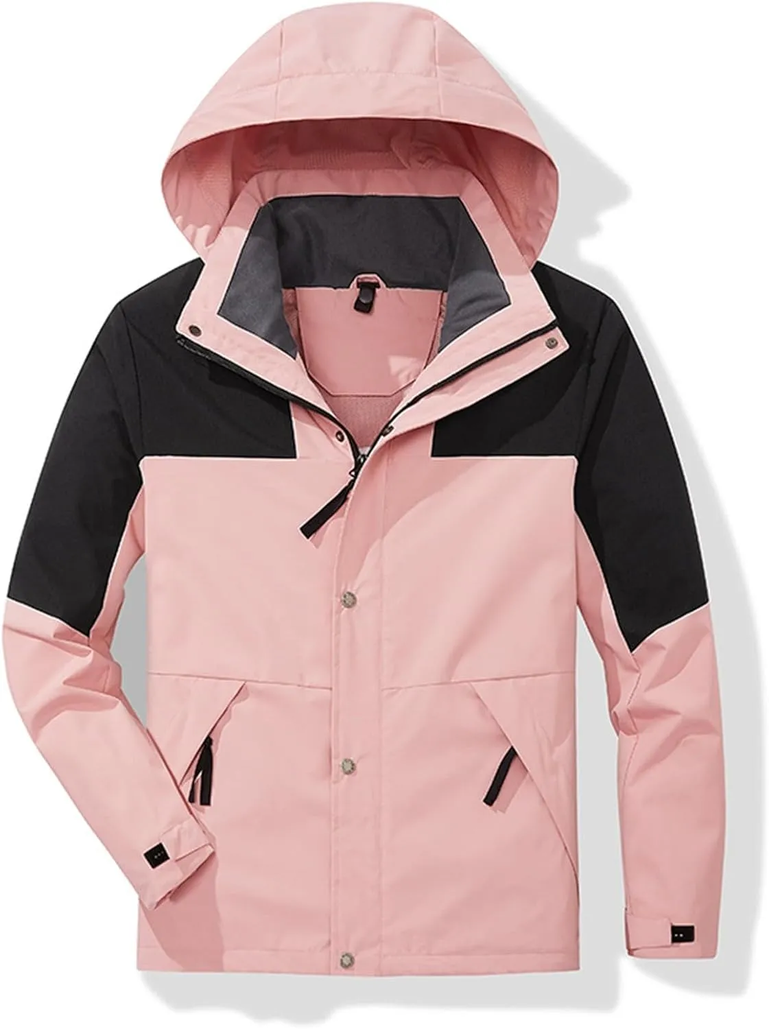 Womens Waterproof Rain Jacket 2024 Lightweight Breathable Outdoor Windbreaker Jackets Rain Coat Shell Hiking, Travel