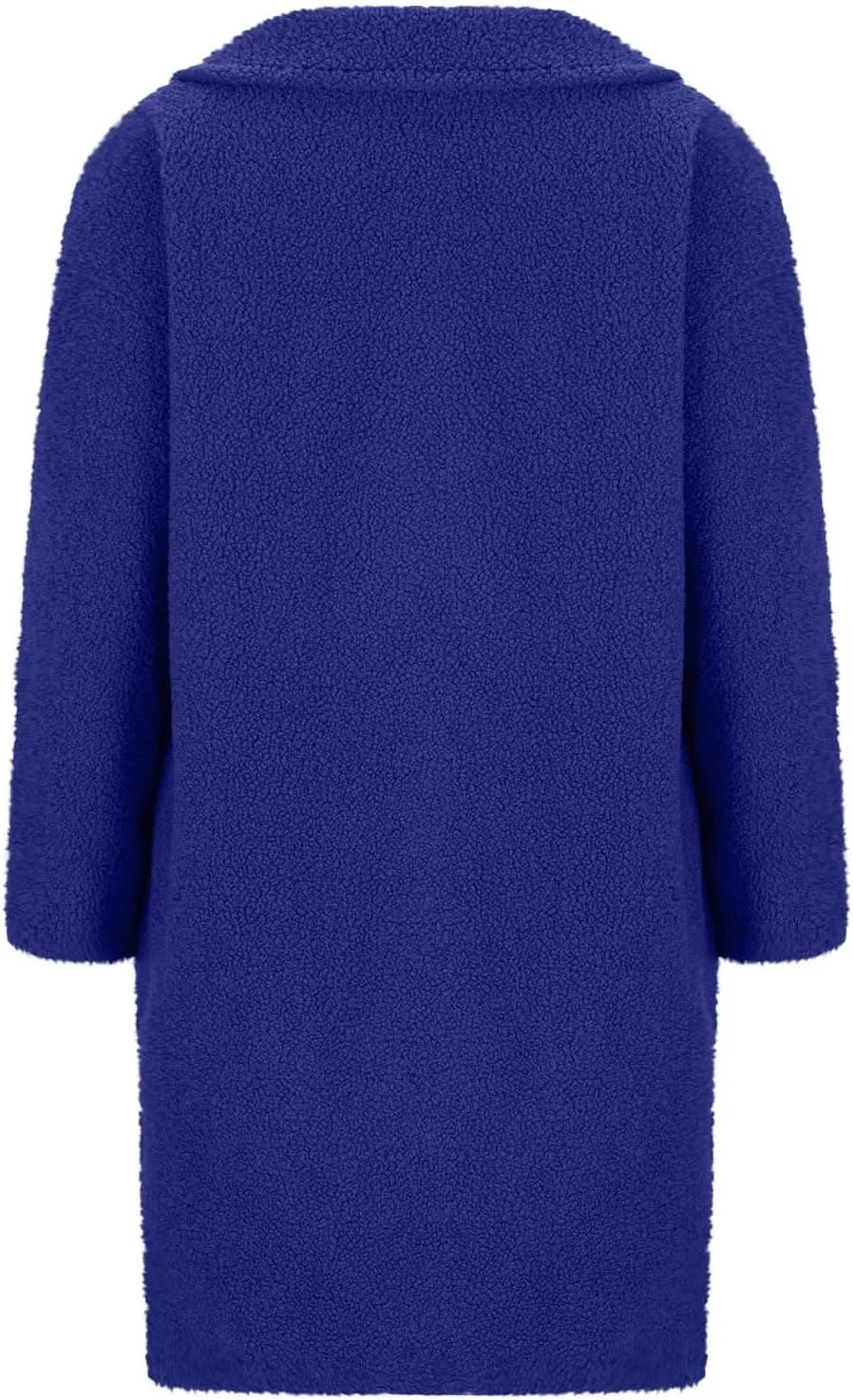 Women's Winter Sherpa Fuzzy Fleece Coats Trendy Oversized Faux Fur Long Jackets Warm Outerwear with Pockets 2024