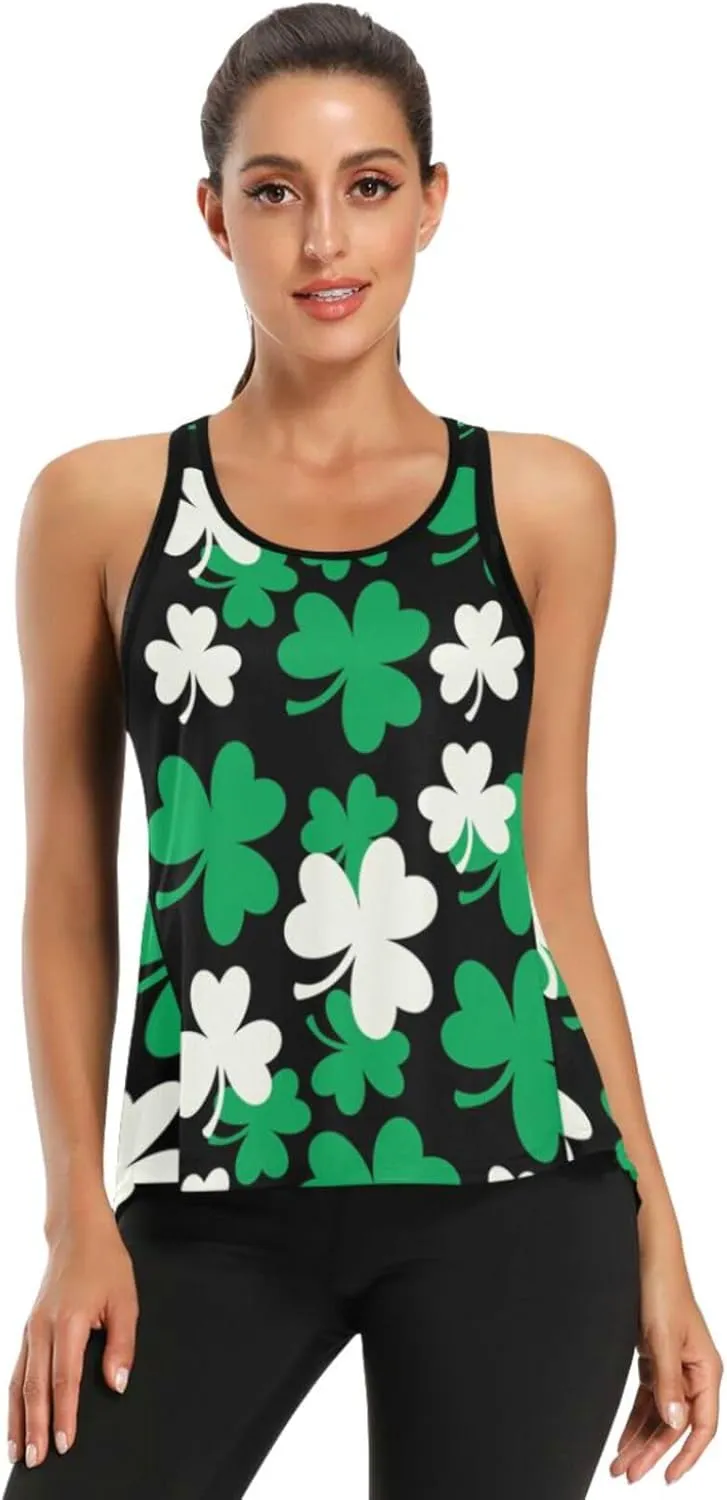 Women's Workout Tank Top St Sleeveless Sport Gym Top Athletic Yoga Tank Top