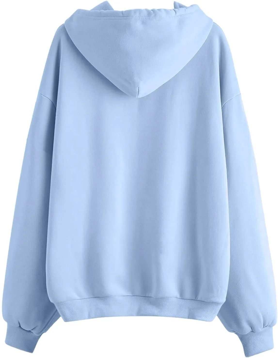 Womens Zip Up Hoodies Long Sleeve Sweatshirts Fall Outfits Oversized Sweaters Casual Solid Fashion Jackets