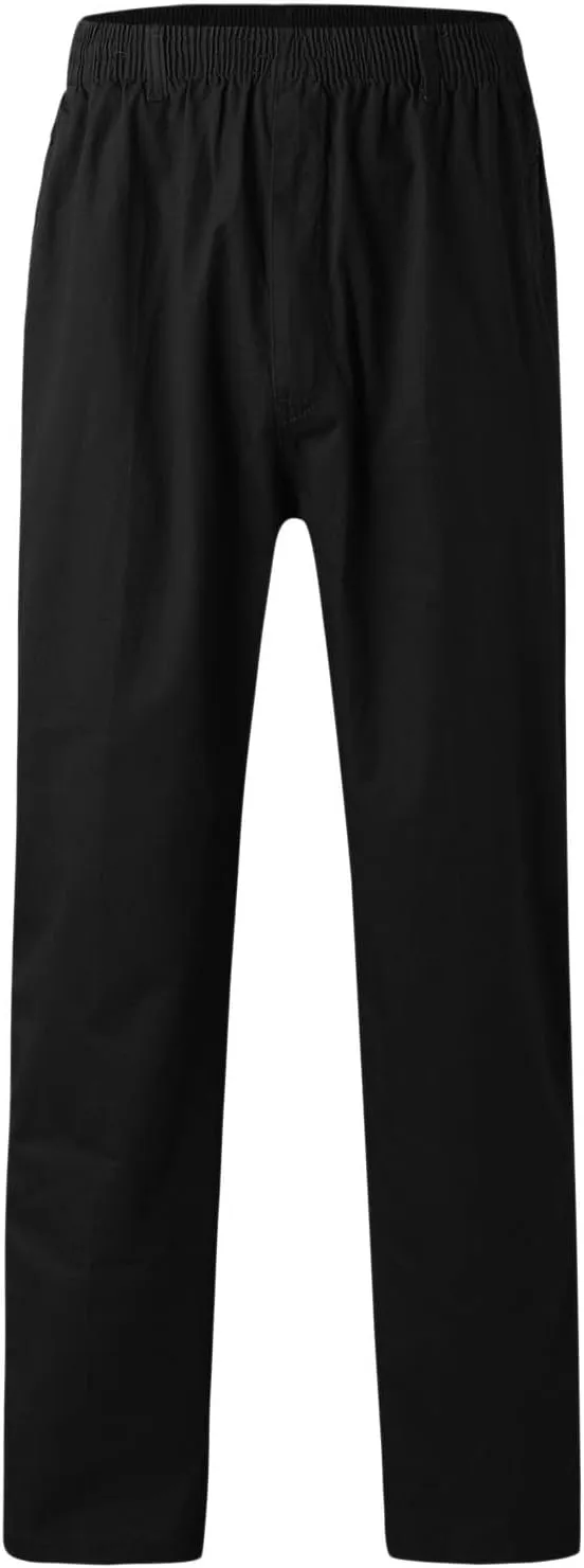 Work Cargo Pants for Men Fashion Elastic Waist Plus Size Cargo Pants Casual Baggy Cotton Athletic Wear with Pockets