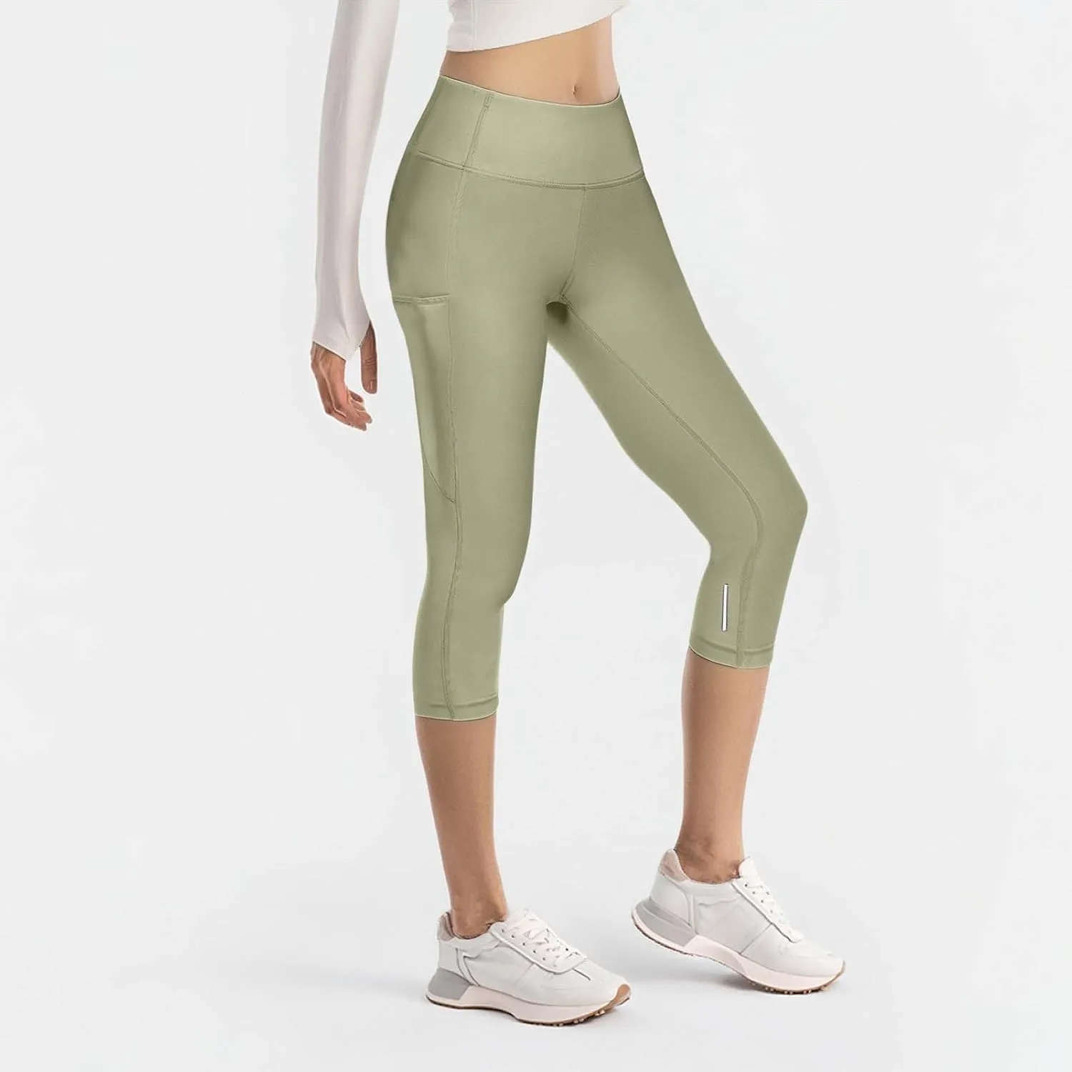 Workout Leggings for Women with Pockets Soft Breathable Yoga Pants High Waist Sweatpants Tights Comfy Trousers