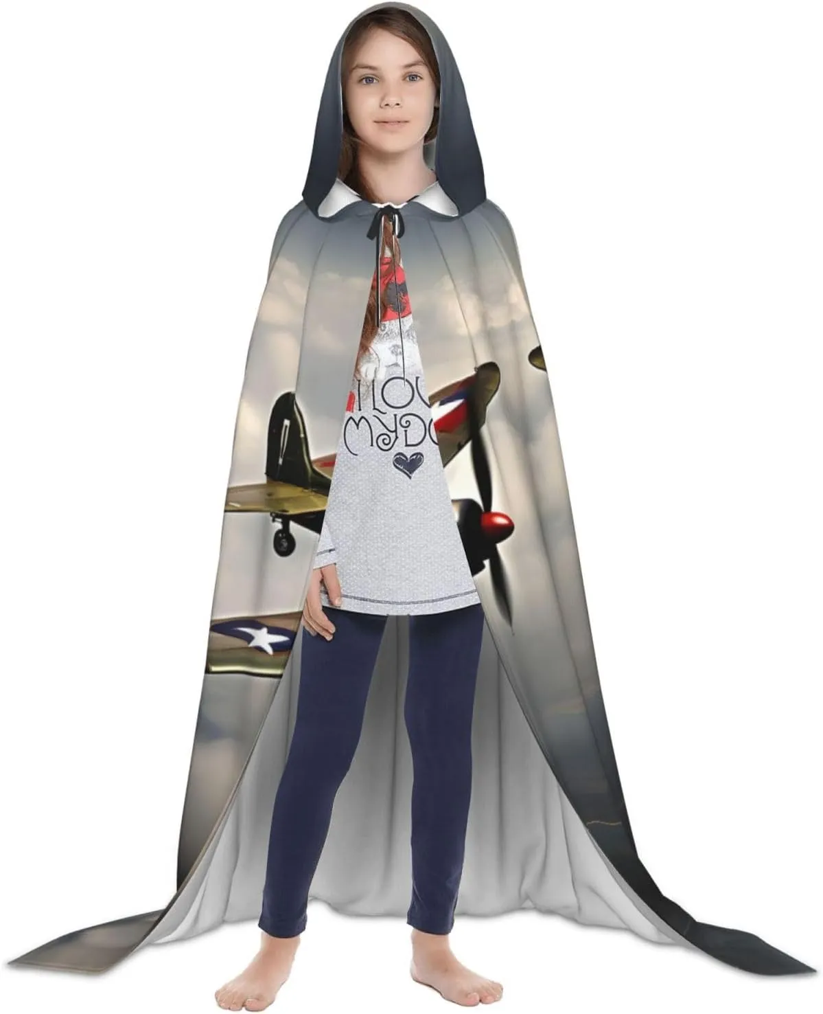 World War Hooded Cloak Coat Winter Warm Long Cloak Cosplay Costumes Outerwear Carnivals Hoodies Capes