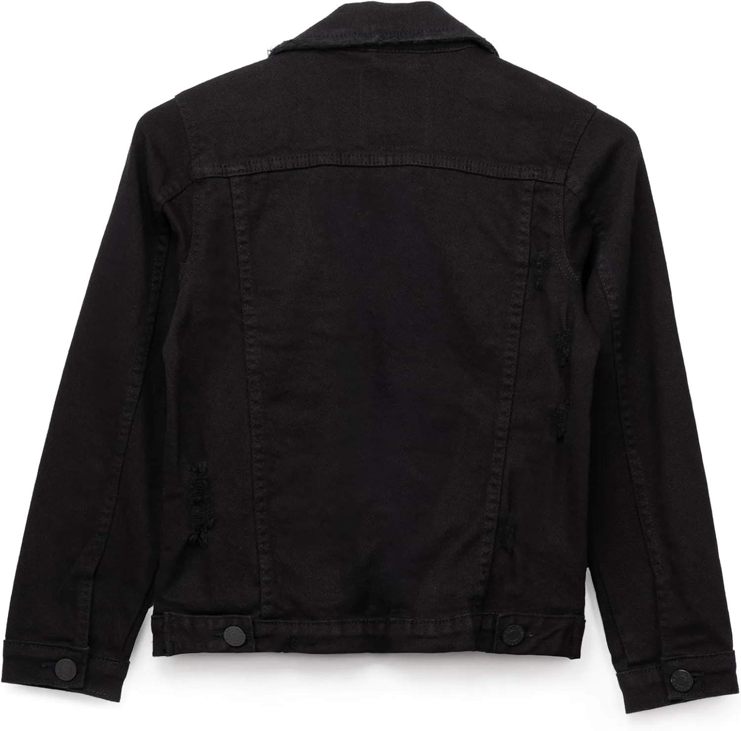 X RAY Boys Denim Jacket (Sizes 8-18), 100% Cotton & Cotton Flex Washed Fall Outerwear Trucker Casual Jean Jacket for Boys