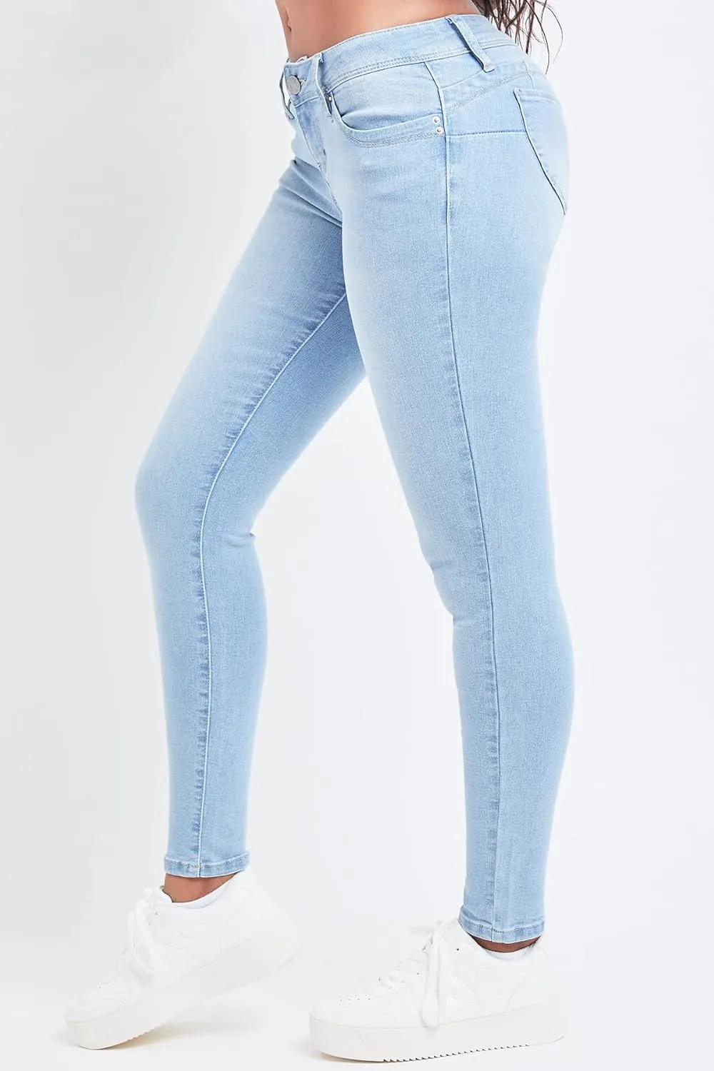 YMI Women's Sustainable Wannabettabutt Skinny Jeans