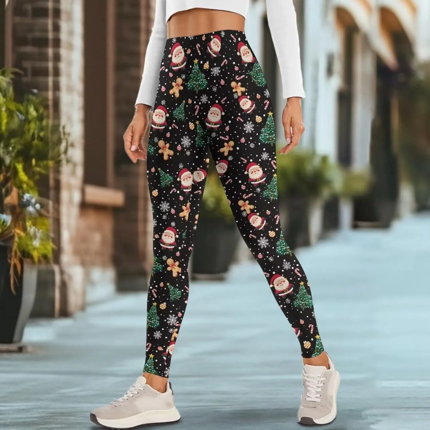 Yoga Pants with Pockets for Women High Waist Pants Plus Size Long Athletic Leggings Soft Tummy Control Yoga Pant