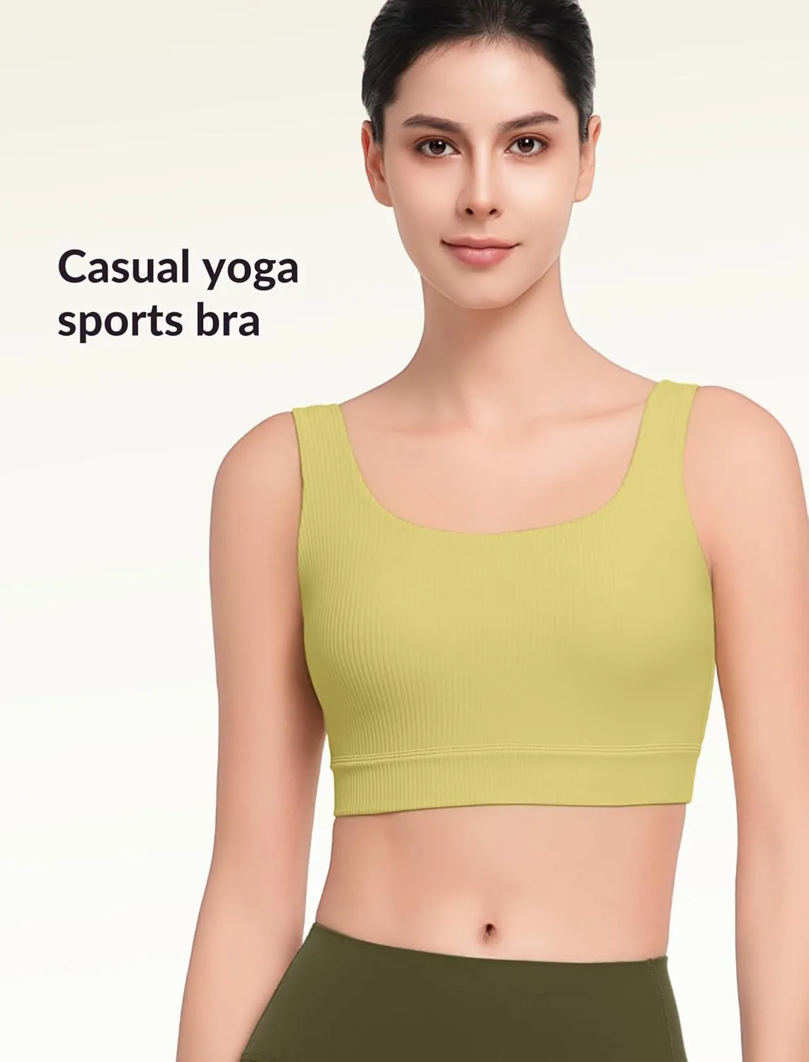 Yvette Yoga Bras for Women Comfort-Fit Sports Bra for All-Day Wear