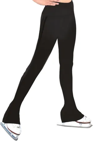 YYA Figure Skating Pants High Waist Non-Stick Waterproof Stretch Soft Practice Leggings for Girls Kids, 5-13 Years